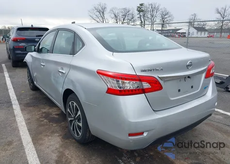 2014 Nissan Sentra Sv из США, поврежденный, VIN 3N1AB7AP8EY220151